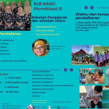 SLB Baso telah buka pendaftaran PPDB Tahun pelajaran 2022/20