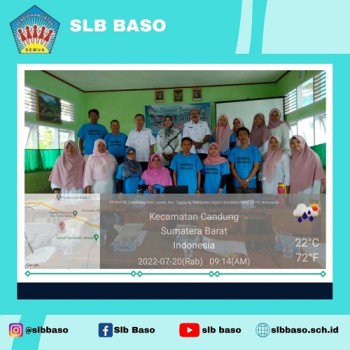 Kunjungan Dari SLB N 1 Lengayang 