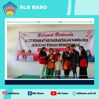 SLB Baso Meraih prestasi pada PeSODA Tingkat Provinsi Sumate