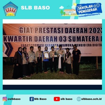 SLB Baso mengikuti Giat Prestasi Daerah 2022 di Pulau Belibi